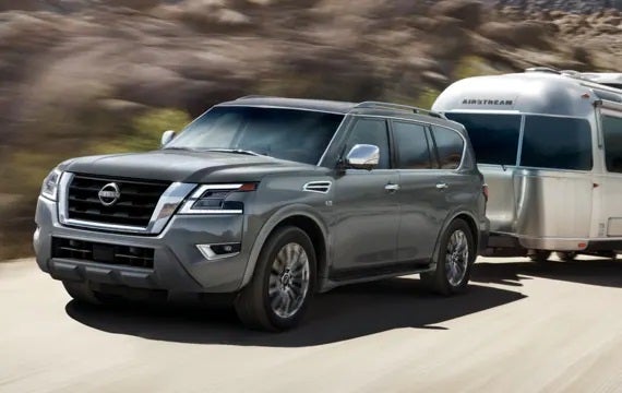 2023 Nissan Armada towing an airstream | Nissan City of Port Chester in Port Chester NY