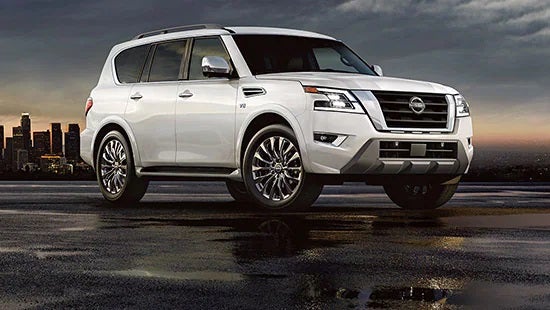 2023 Nissan Armada new 22-inch 14-spoke aluminum-alloy wheels. | Nissan City of Port Chester in Port Chester NY