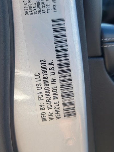 2021 Jeep Grand Cherokee L Altitude
