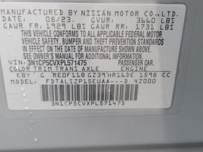 2023 Nissan Kicks SV