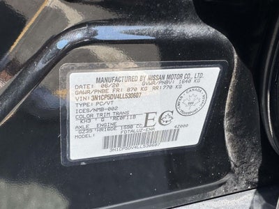 2020 Nissan Kicks SR