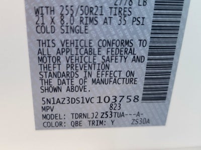 2027 Nissan Murano Platinum