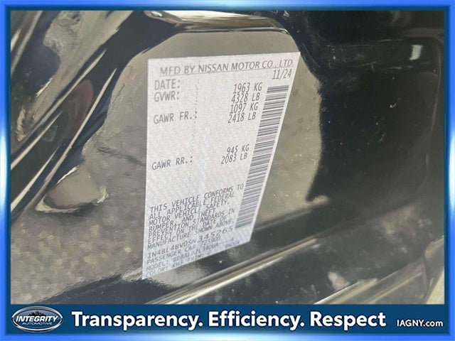 2025 Nissan Altima 2.5 S