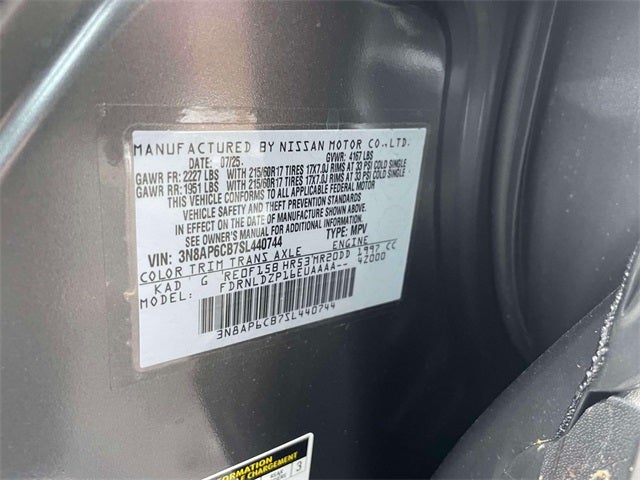 2025 Nissan Kicks SV