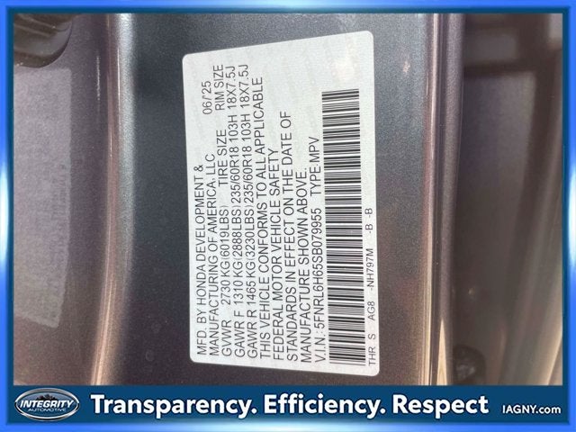 2025 Honda Odyssey EX-L