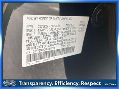 2018 Acura MDX 3.5L SH-AWD