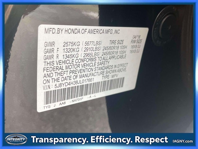 2018 Acura MDX 3.5L SH-AWD