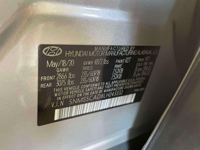 2020 Hyundai Santa Fe Limited