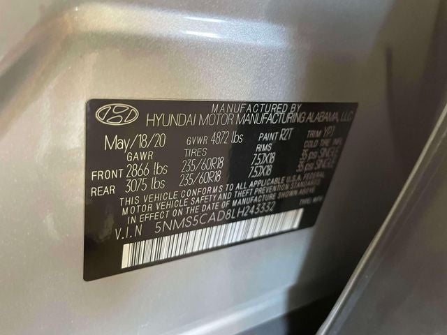 2020 Hyundai Santa Fe Limited
