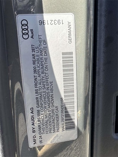 2024 Audi A6 55 Premium Plus quattro