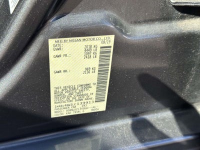 2020 Nissan Altima 2.5 S