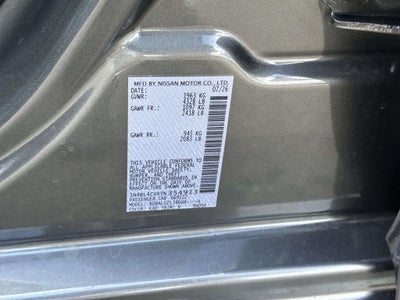 2026 Nissan Altima 2.5 SR