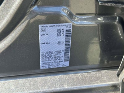 2026 Nissan Altima SV