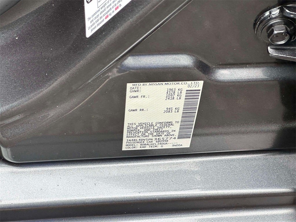 2023 Nissan Altima SV