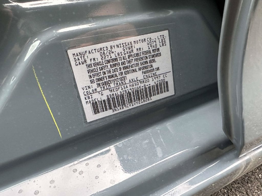2027 Nissan Sentra SV