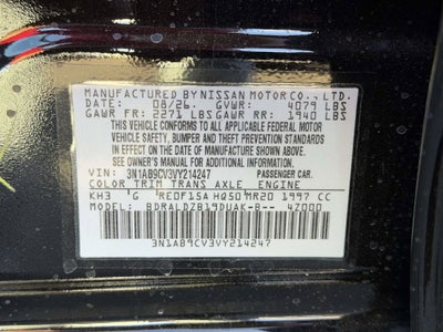 2027 Nissan Sentra SV