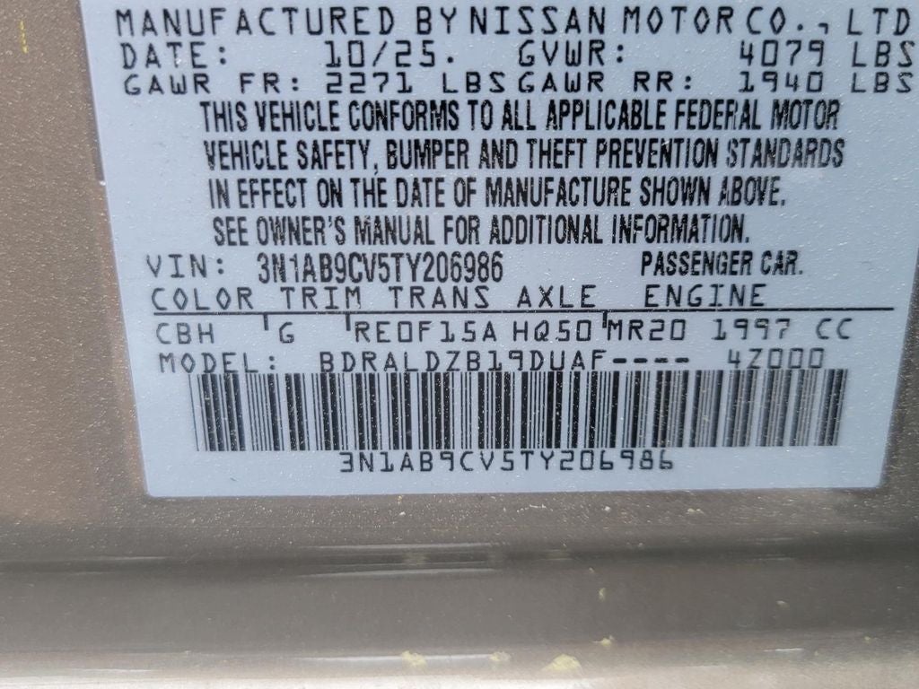 2026 Nissan Sentra SV