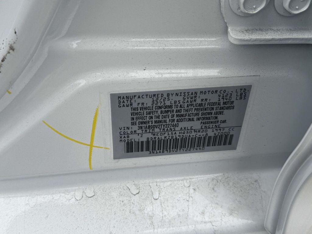 2026 Nissan Sentra SR