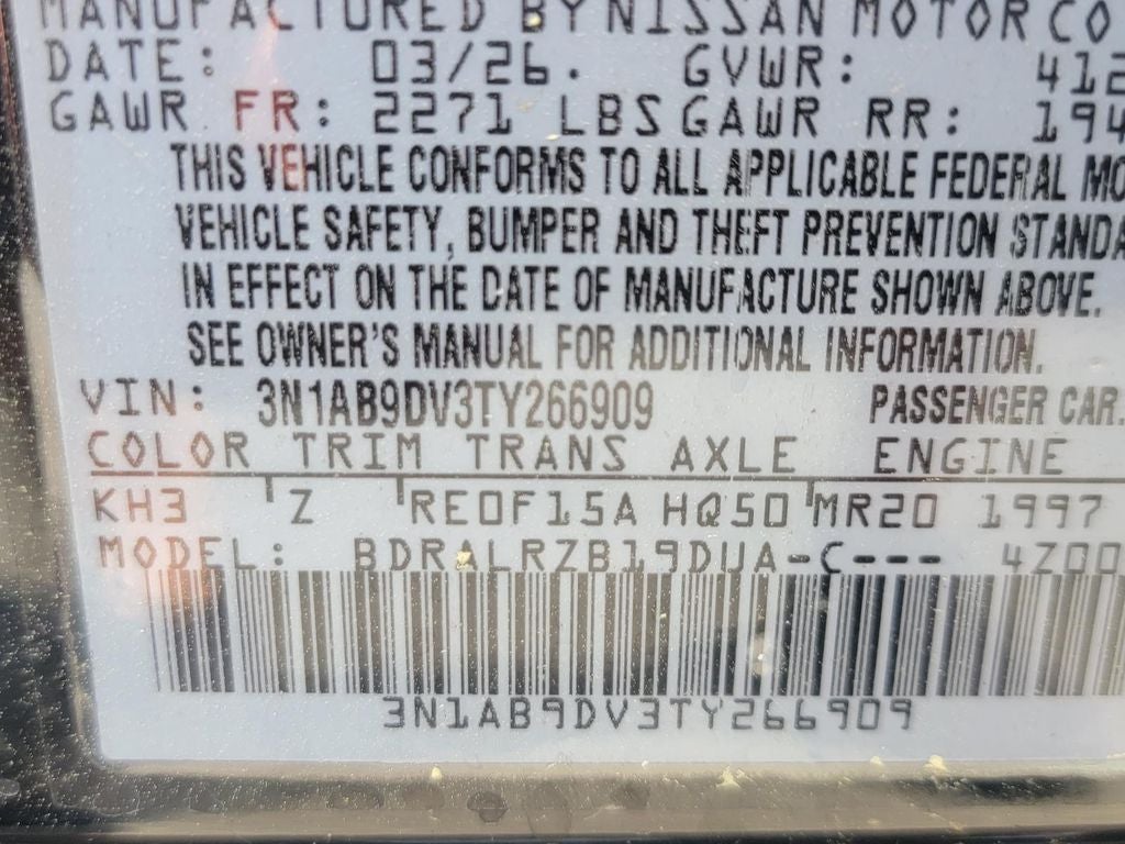 2026 Nissan Sentra SR