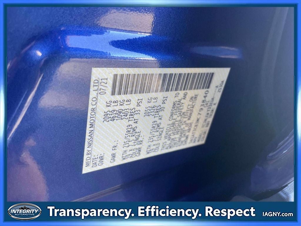 2021 Nissan Rogue SL CERTIFIED