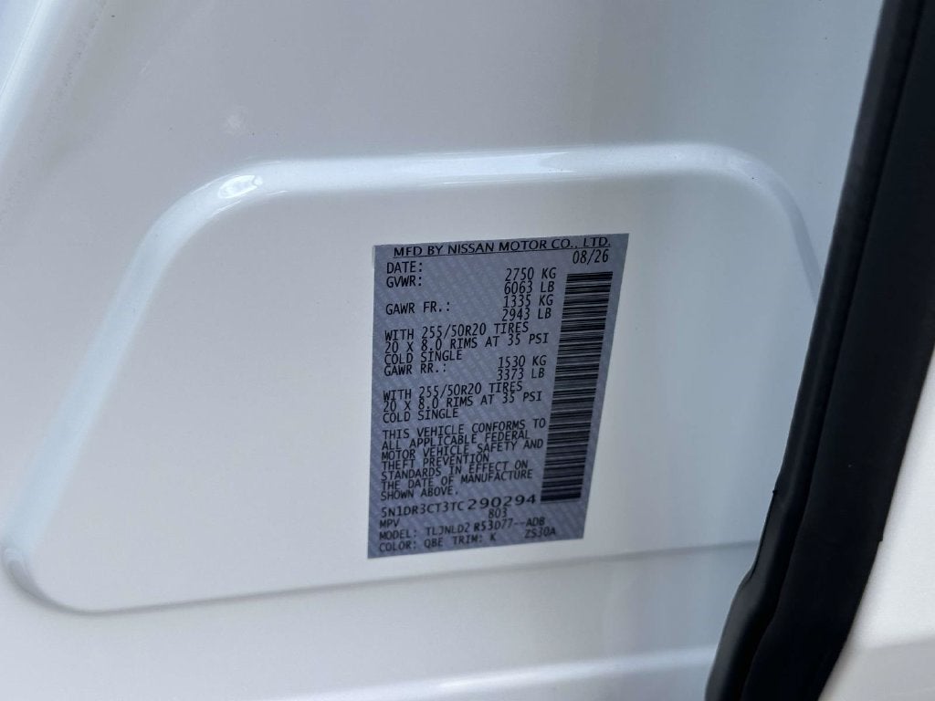 2026 Nissan Pathfinder SL