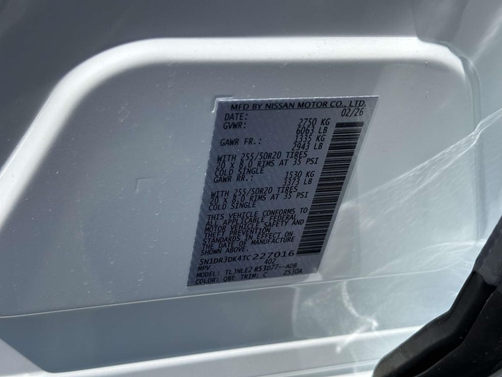2026 Nissan Pathfinder Platinum