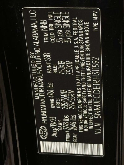 2024 Hyundai Tucson Limited
