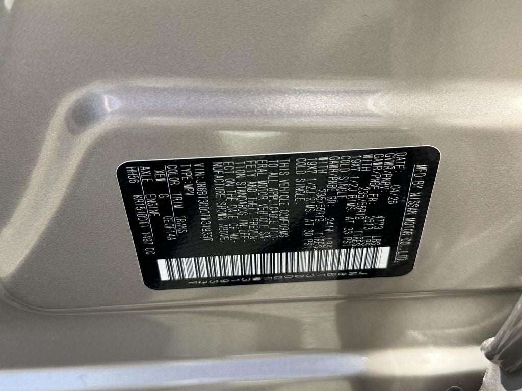 2026 Nissan Rogue Platinum