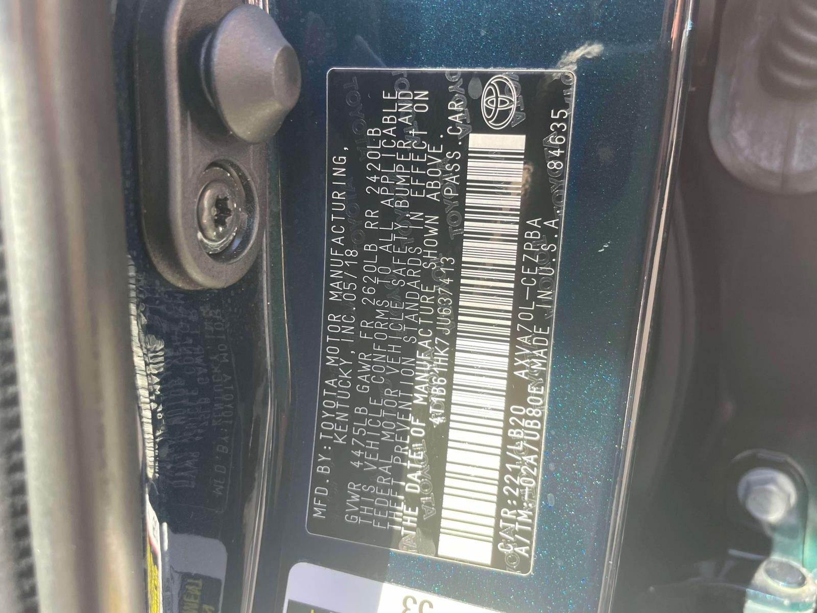 2018 Toyota Camry XSE