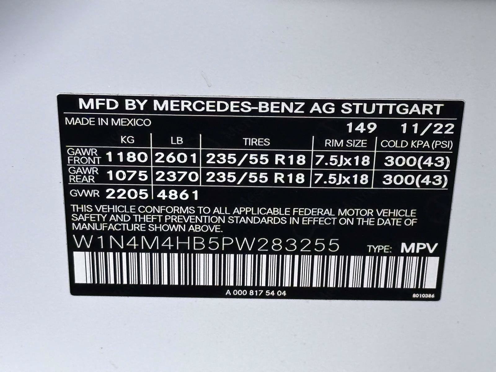 2023 Mercedes-Benz GLB 250 4MATIC®