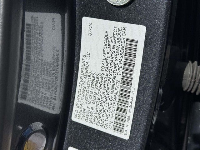 2024 Honda Accord EX