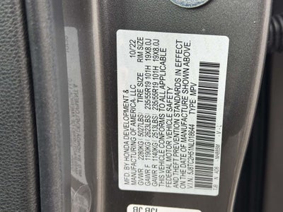 2022 Acura RDX Technology Package SH-AWD