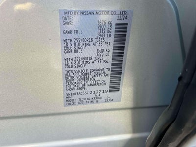 2025 Nissan Pathfinder S