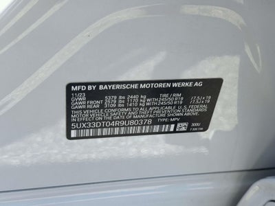 2024 BMW X4 xDrive30i
