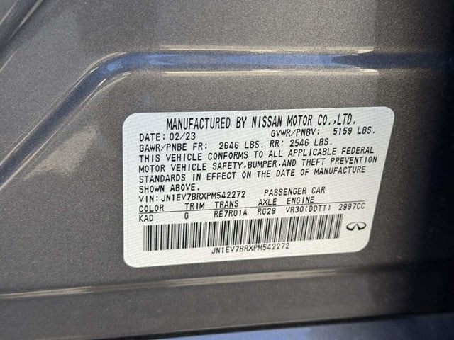 2023 INFINITI Q50 LUXE AWD