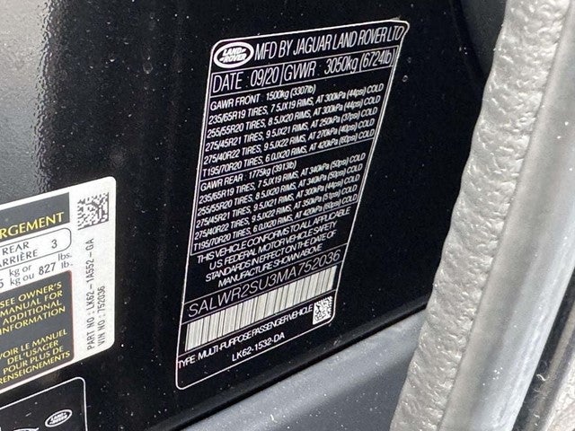 2021 Land Rover Range Rover Sport HSE Silver Edition