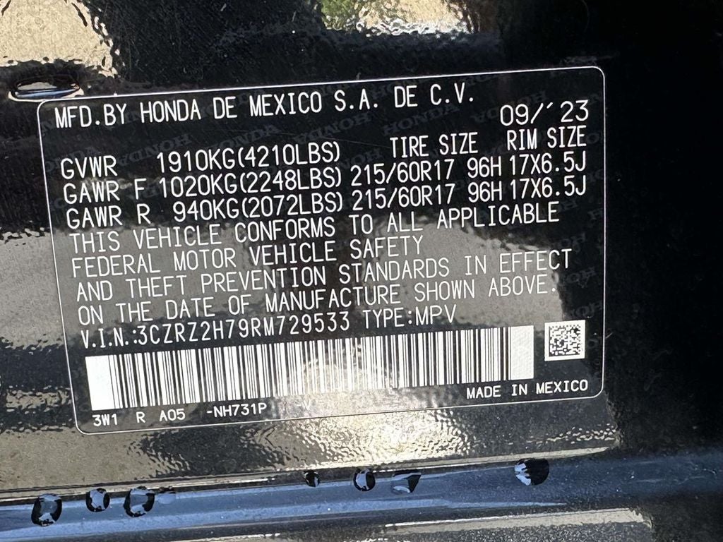 2024 Honda HR-V EX-L