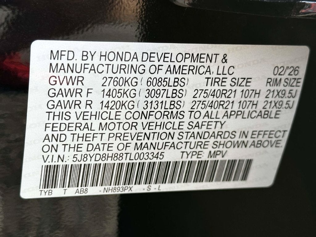 2026 Acura MDX Type S w/Advance Package SH-AWD