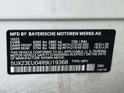 2024 BMW X5 xDrive40i