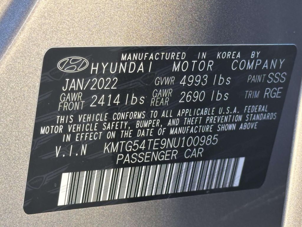 2022 Genesis G70 3.3T