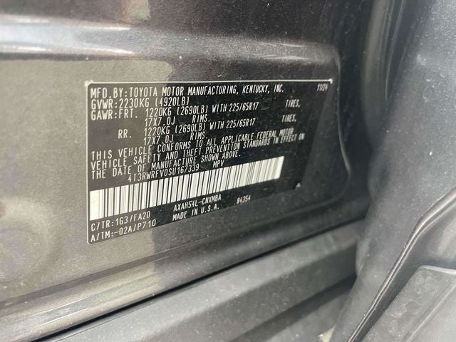 2025 Toyota RAV4 Hybrid XLE