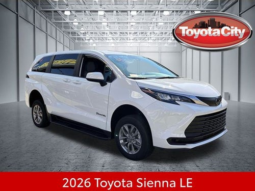 2026 Toyota Sienna LE Mobility Van