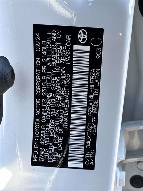 2024 Toyota GR Corolla Circuit Edition