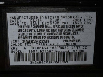 2024 Nissan Sentra SV