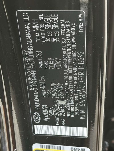 2024 Hyundai Tucson SE