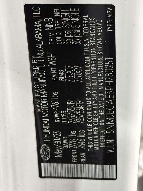 2023 Hyundai Tucson Limited