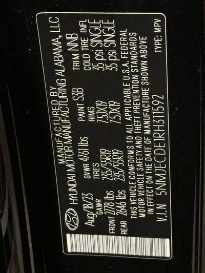 2024 Hyundai Tucson Limited