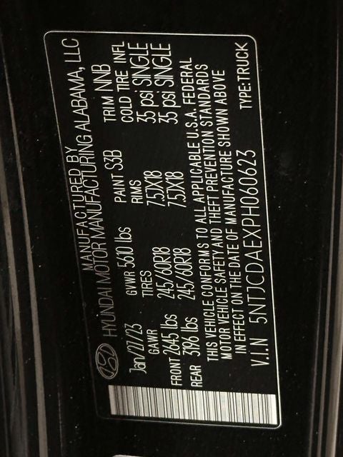 2023 Hyundai Santa Cruz SEL