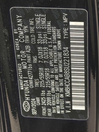 2025 Hyundai Kona SEL Convenience