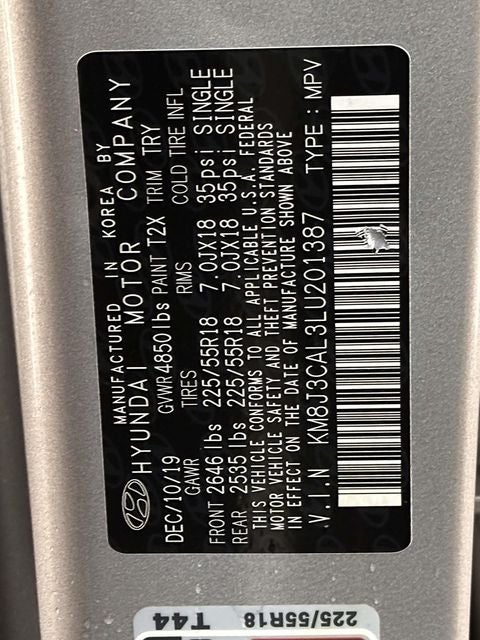 2020 Hyundai Tucson Ultimate